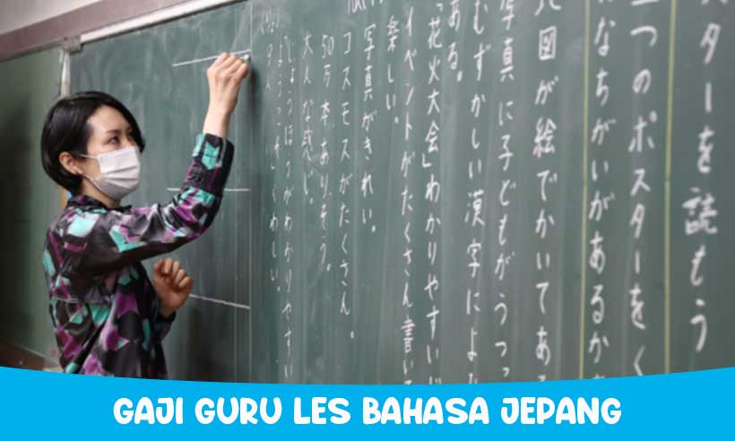 Gaji Guru Les Bahasa Jepang