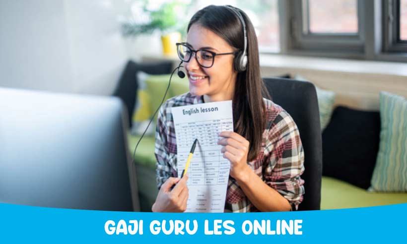 Gaji Guru Les Online