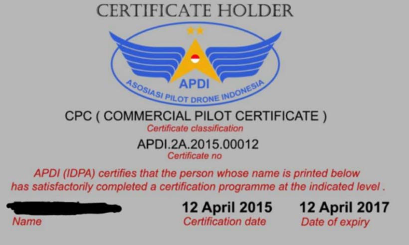 Sertifikasi Pilot Lewat APDI