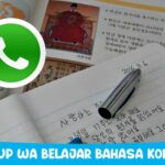 grup wa belajar bahasa korea